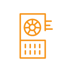 HVAC unit line graphic