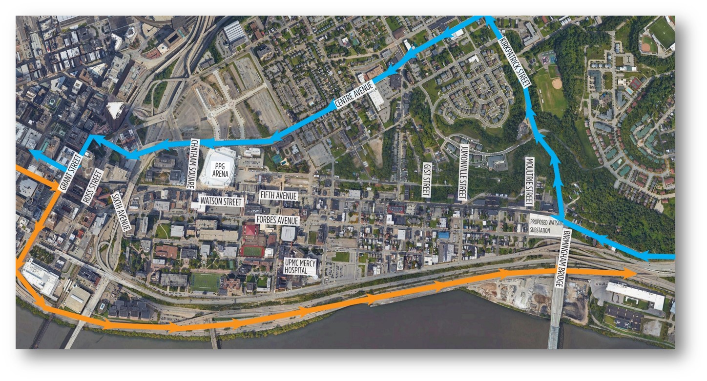 BRT map