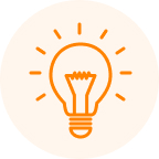 Light bulb on